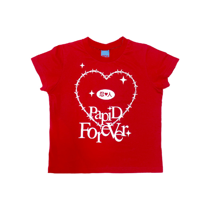 PAPiD RED HEART TEE